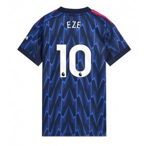 Arsenal Eberechi Eze #10 Replika Udebanetrøje Dame 2025-26 Kortærmet